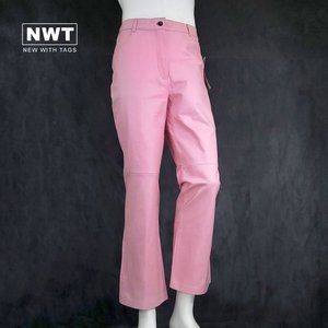 NWT | Genuine Pink Leather Pants | Roaman’s